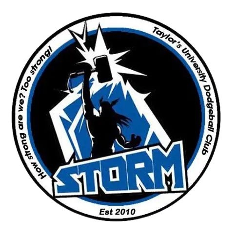 Logo of Taylor's University Lakeside Storm Dodgeball Club